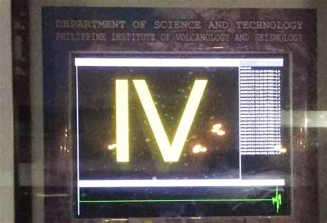 Intensity 4 felt in Muntinlupa due to Occidental Mindoro earthquake.